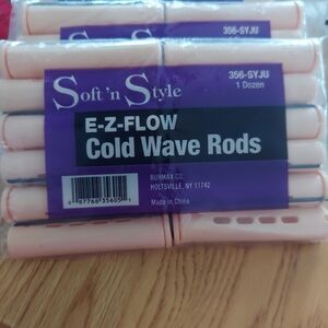 Soft 'n Style E-Z Flow Cold Wave Rods New 3 Dozen